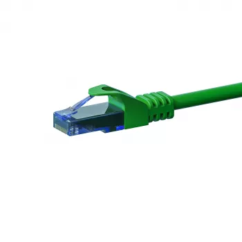 DSIT CAT6a U/UTP tinklo jungiamasis kabelis, 100% varis, 30 m, žalias