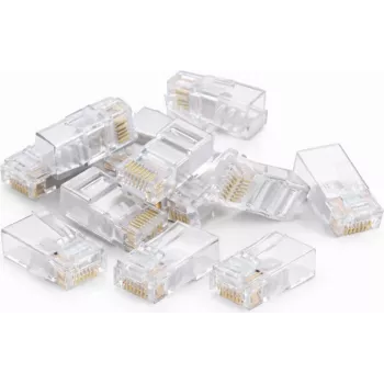 DSIT DANICOM UTP RJ45 Cat5e prakišamasis tinklo lizdas lanksčiai ir vientisai gyslai (10 vnt.)