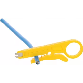 DSIT DC-PINCHER-CUT automatinis laidų nuėmiklis su įmontuotu kabelių pjaustytuvu, 0,2–6,0 mm² / 24–10 AWG, savaime prisitaikantis, juodas/raudonas