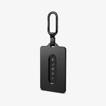 Spigen Key Card Holder, skirta Tesla Key Card - juoda