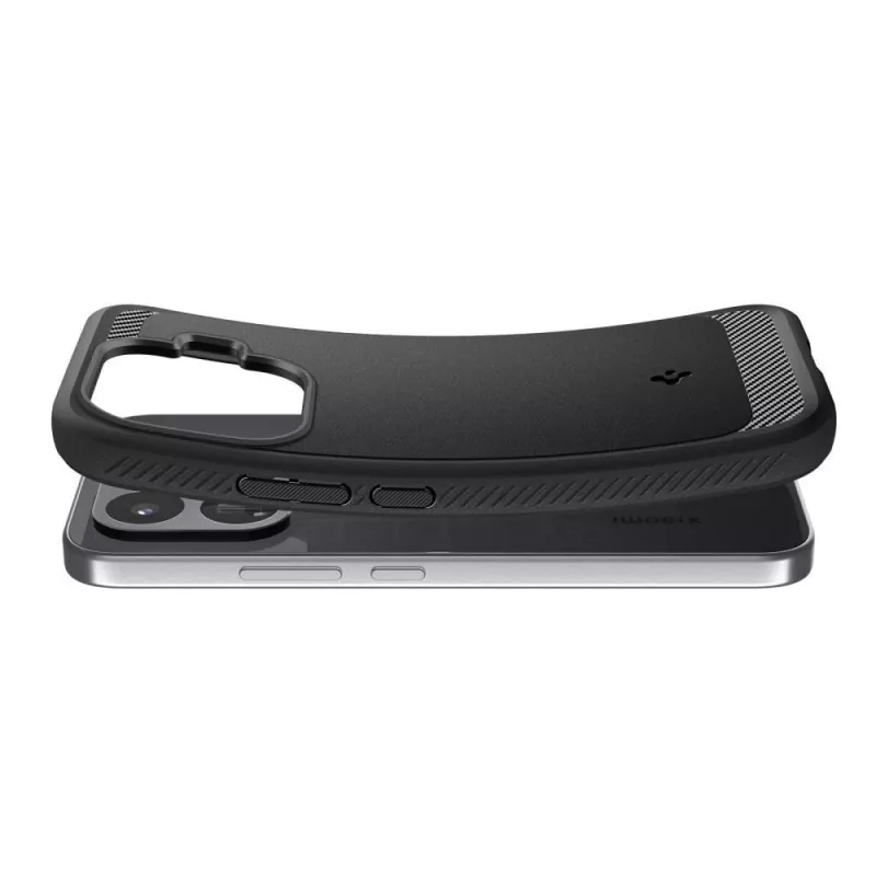 SPIGEN RUGGED ARMOR XIAOMI 17T matinė juoda
