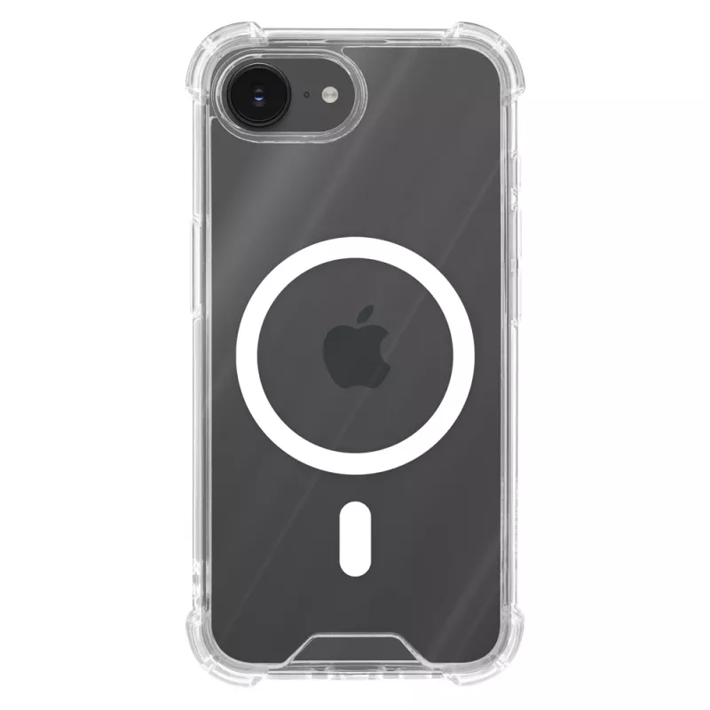 Tactical MagForce Plyo nugarėlės dangtelis iPhone 16e/17e permatomas