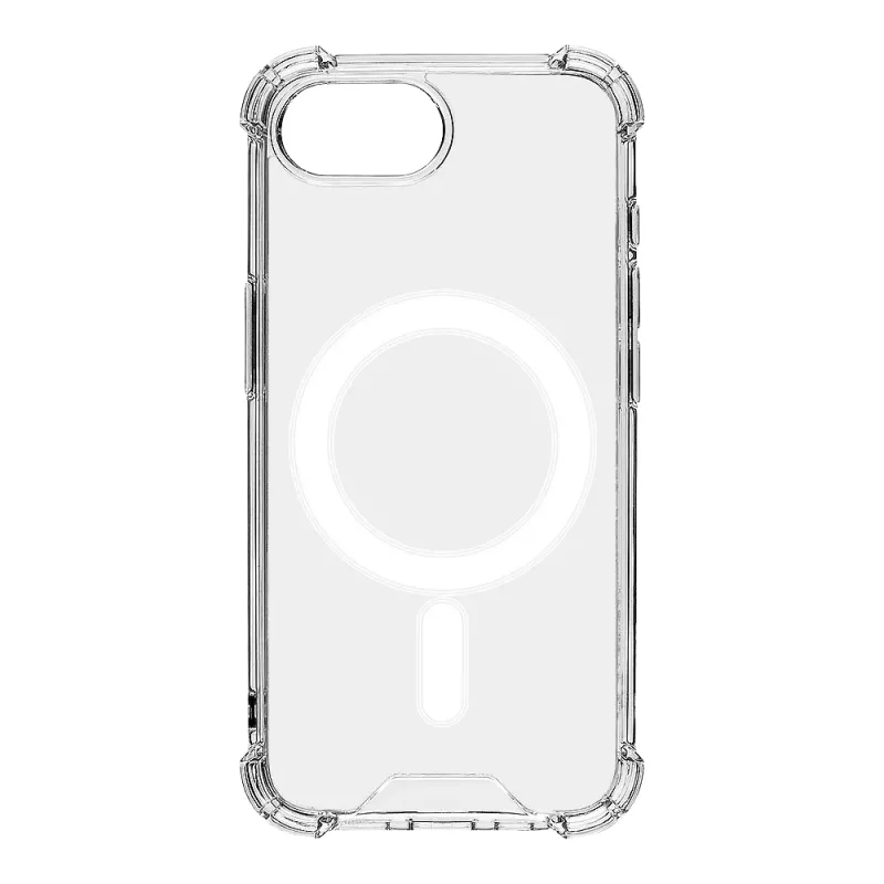 Tactical MagForce Plyo nugarėlės dangtelis iPhone 16e/17e permatomas