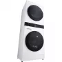 LG WashTower WT1210WWF WiFi 12 kg skalbimo džiovinimo mašina su šilumos siurbliu, balta