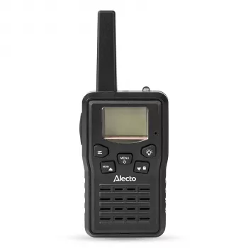 Alecto FR200BK racijos rinkinys 2 vnt., 10 km atstumas, PMR446, juodos spalvos