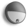 Philips Capricorn 1x6,5 W LED lauko sieninis šviestuvas, antracitas, IP44