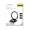 Vivanco VVTVANTSCIRCLE 40 dB stiprintuvu DVB-T2/DAB+ vidaus antena su 4G/5G filtru, juoda