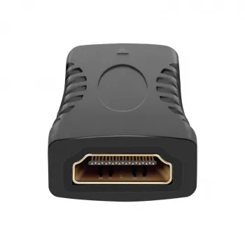 Vivanco VVVHDMIADFFG HDMI moviklis, moteriškas į moterišką, 4K 60Hz, 18Gbps, juodas