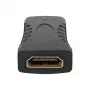 Vivanco VVVHDMIADFFG HDMI moviklis, moteriškas į moterišką, 4K 60Hz, 18Gbps, juodas