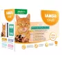 EUKANUBA IAMS DELIGHTS Land & Sea Collection šlapias kačių maistas su padažu – 12x85g paketėliai (lašiša ir menkė, vištiena ir kalakutiena, ėriena ir raudonieji pipirai)