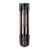 Manfrotto MKBFRTA4RD-BH Befree 4 sekcijų aliumininis kelioninis trikojis su rutuline galvute, raudonas