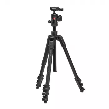 Manfrotto Befree 4 sekcijų aliuminio trikojis su 494 rutuline galvute (MKBFRLA4FB-BH)