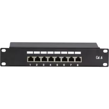 DSIT DS-10Patch6-8FTP 10 colių 8 prievadų FTP CAT6 skydinė jungtis