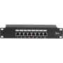 DSIT DS-10Patch6-8FTP 10 colių 8 prievadų FTP CAT6 skydinė jungtis