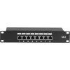 DSIT DS-10Patch6-8FTP 10 colių 8 prievadų FTP CAT6 skydinė jungtis