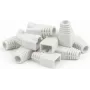 DSIT DANICOM RJ45 apsauginis gaubtelis baltas - 10 vnt. (DC-RJ45-BOOT-WHITE-10PCE)