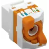 DS-IT CAT6 UTP Kiystone Jack Toolless Twist (DS-KC-UTP6-TL-T)
