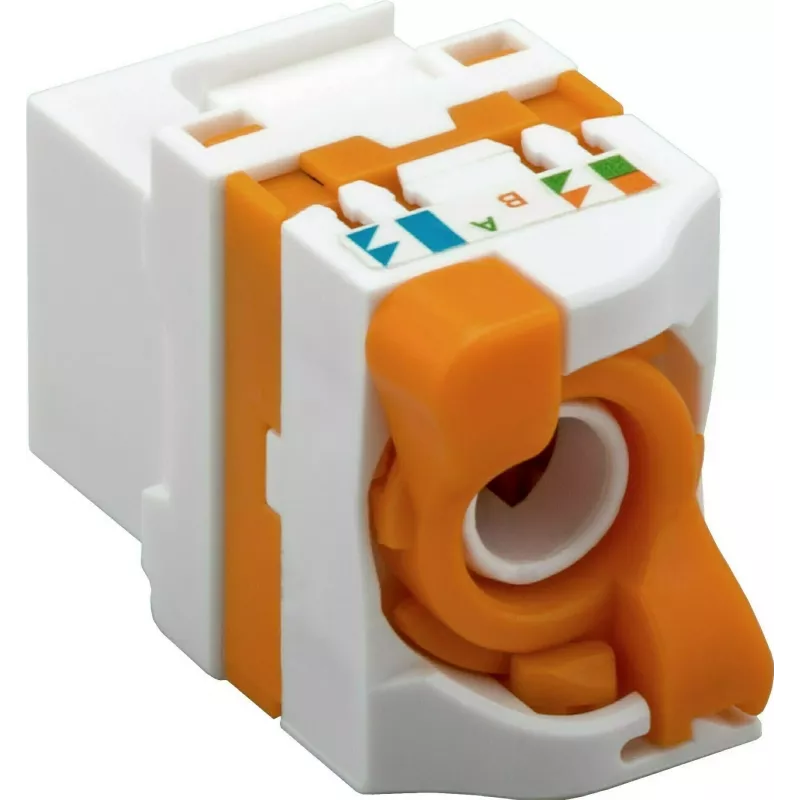 DS-IT CAT6 UTP Kiystone Jack Toolless Twist (DS-KC-UTP6-TL-T)