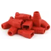DSIT DANICOM RJ45 įtempimo mažinimo gaubtėlis raudonas, 10 vnt.