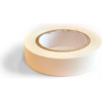 DSIT balta PVC elektros izoliacinė juosta 19mm x 10m (DC-Tape-White)