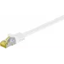DSIT RJ45 tinklo kabelis S/FTP PiMF CAT 7 baltas - 1m