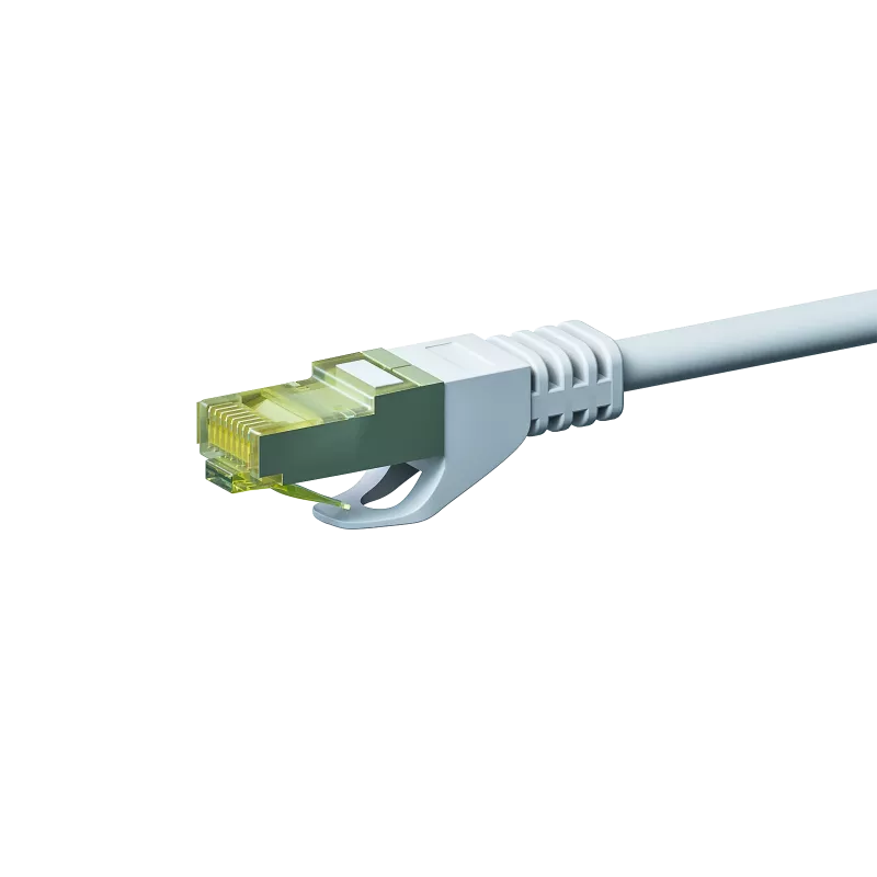 DSIT RJ45 tinklo kabelis S/FTP PiMF CAT 7 baltas - 1m