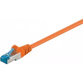 DSIT CAT 6a tinklo laidas LSOH - S/FTP - 2 metrų - oranžinis (DC-6A6-020)