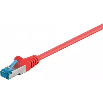 DSIT CAT 6a tinklo kabelis LSOH - S/FTP - 1 metras - Raudonas (DC-6A5-010)
