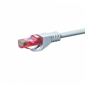 DSIT CAT6 U/UTP tinklo kabelis, 30 m, baltas, 100% varis, RJ45, 10 Gbps, 250 MHz