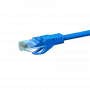 DSIT CAT6 U/UTP tinklo laidas 7,5 m mėlynas CCA RJ45