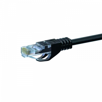 DSIT CAT5e U/UTP tinklo jungiamasis laidas 3 m, juodas, 100% varis (DC-50-030)