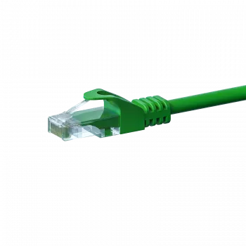 DSIT CAT5e U/UTP tinklo kabelis 50 m žalias, 100% varis (DC-53-500)