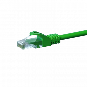 DSIT CAT 5e U/UTP tinklo kabelis, 2 m, žalias, CCA, RJ45, Gigabit Ethernet