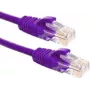 DSIT CAT6a Ethernet Patch Laidas, U/UTP, 100% Varis, 1m, Violetinė (DC-U6A8-010)