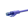 DSIT CAT6a Ethernet Patch Laidas, U/UTP, 100% Varis, 1m, Violetinė (DC-U6A8-010)