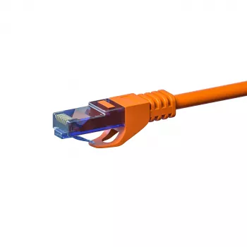 DSIT CAT6a U/UTP 100% vario tinklo jungiamasis kabelis, 20 m, oranžinis, RJ45, 10Gbps, 500MHz
