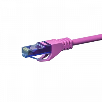 DSIT CAT6a Ethernet Patch Cable 100% Varis U/UTP 20m Rožinė (DC-U6A9-200)