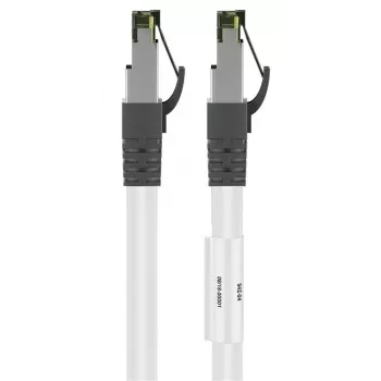 DSIT CAT 8 S/FTP PiMF RJ45 tinklo kabelis, baltas, 5 m