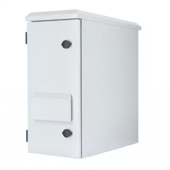 DSIT DS5606WP 6U 19 colių lauko sieninis serverių kabinetas IP55, vertikalus, šviesiai pilkas