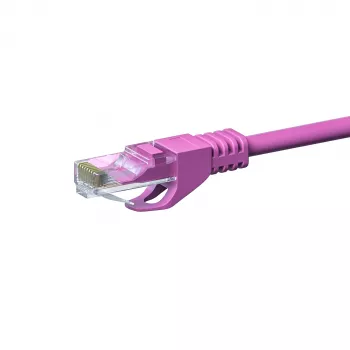 DSIT CAT 6 tinklo kabelis U/UTP - 15 metrų - rožinis - CCA (DC-C69-150)