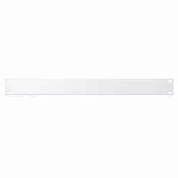 DSIT 19 inch 1U tuščia panelė balta DS-Blind1-W