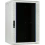 DSIT 22U sieninis serverio spintos su stiklo durimis, 600x600x1100 mm, balta