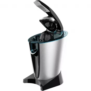 Cecotec Essential Vita Hyden 600 Steel elektrinė citrusinių spaudyklė – nerūdijančio plieno / juoda, 600 W