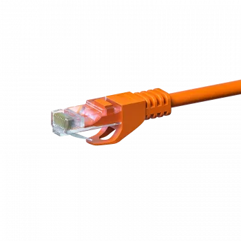 DSIT CAT5e tinklo kabelis U/UTP 2m oranžinis 100% varis (DC-56-020)