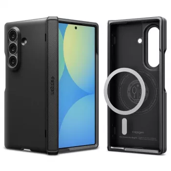Spigen Slim Armor Pro MagSafe dėklas, skirtas Samsung Galaxy Z Fold 8 Ultra Black
