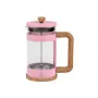 Leopold Vienna Franca French Press kavos ir arbatos virimo įrenginys, rožinis, 600 ml