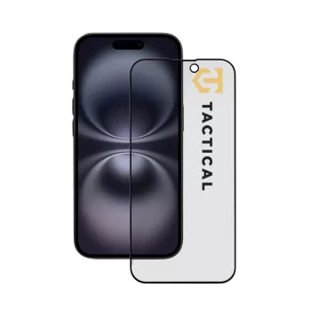 Tactical Glass Shield Privacy 5D iPhone 15 / 16 apsauginis stiklas, juodas