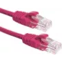 DSIT CAT6a U/UTP 100% varis tinklo kabelis, 15 m, rožinis