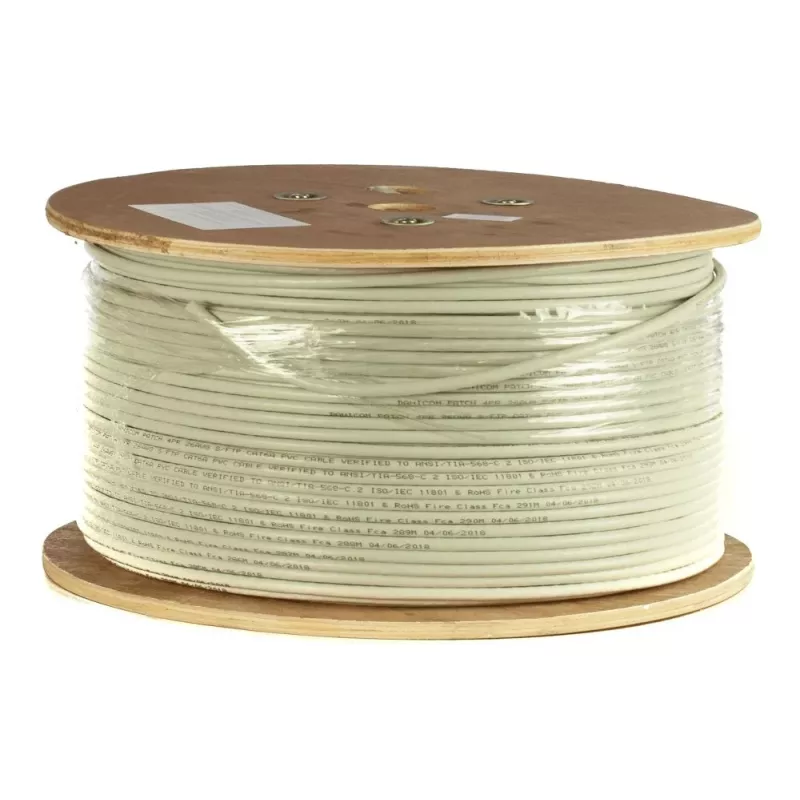 DSIT DANICOM CAT6A 100% Vario U/UTP 305m vientisos gyslos kabelis - LSZH (Cca) (DC-UTP6A-305S-CCA)