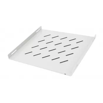 DSIT fiksuota lentyna 800 mm gylio lauko serverių spintoms, 1U, 50 kg, šviesiai pilka